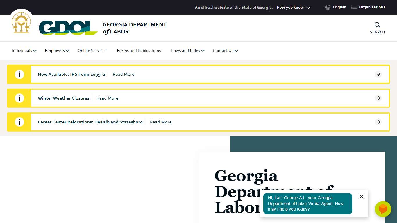 Georgia Department of Labor